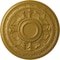 Ekena Millwork Tellson Ceiling Medallion (Fits Canopies up to 6 3/4"), 30 5/8"OD x 2 1/2"P, Pharaohs Gold CM30TEPGS - alternate 1